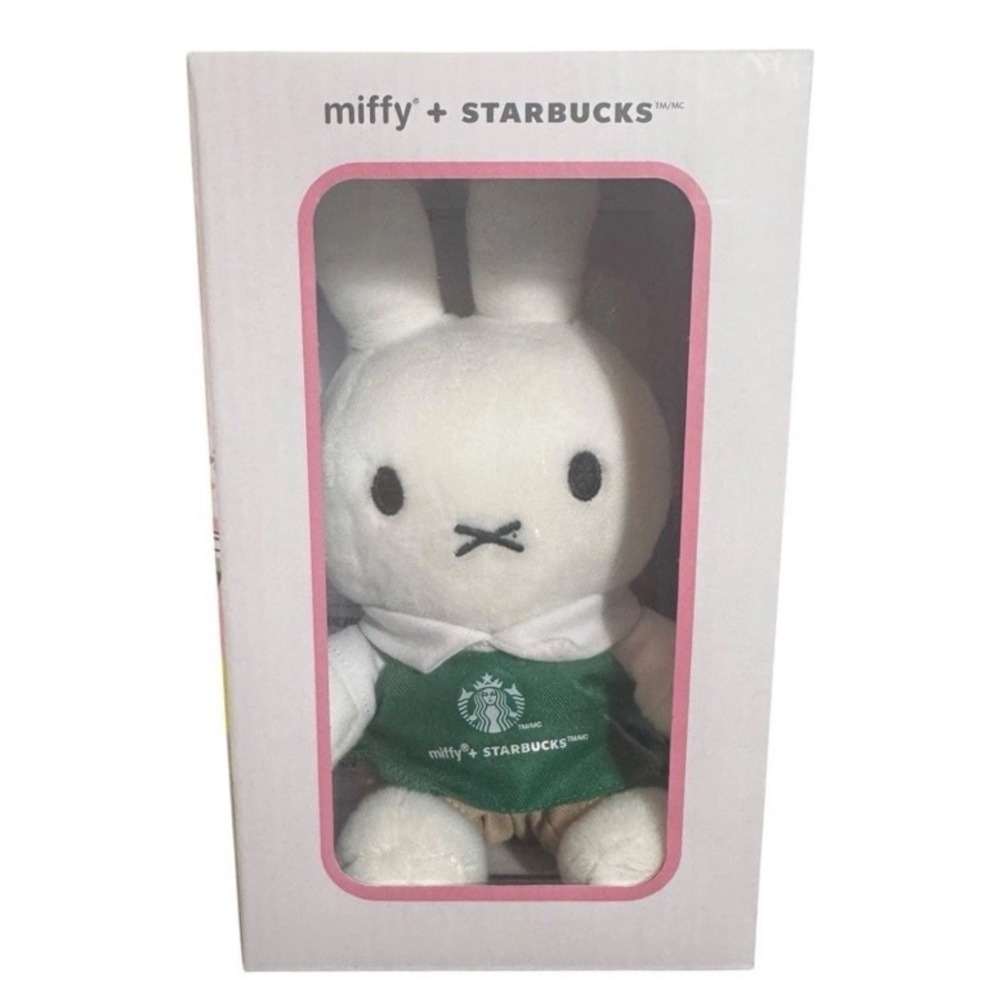 2026 Starbucks x Miffy: Plush Bunny Doll Figure - Limited Edition Boxed